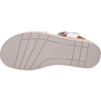 Marco Tozzi Damen Sandalette  in weiß