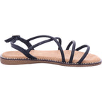 Dámské sandály Planet Footwear v černé barvě