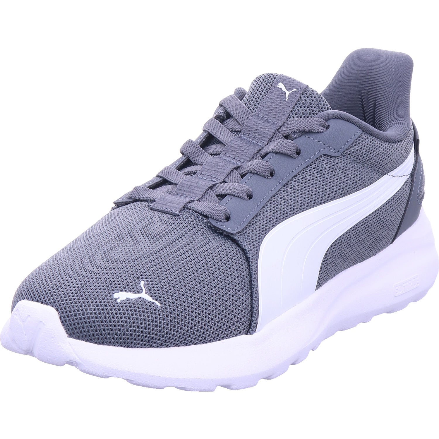 Puma Men's Softride Cosmic Lt Sliptech Sports Shoe in Grey