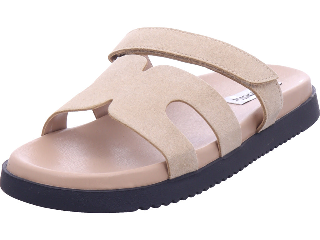 Dámské pantofle Steve Madden Missile Taupe v béžové barvě