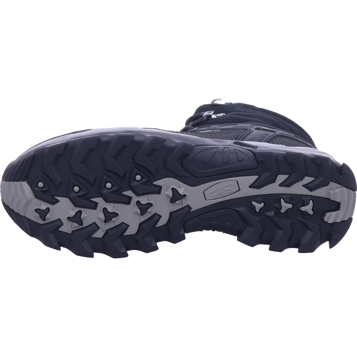 CMP Herren Wanderschuhe Rigel Mid Wp Trekking in schwarz