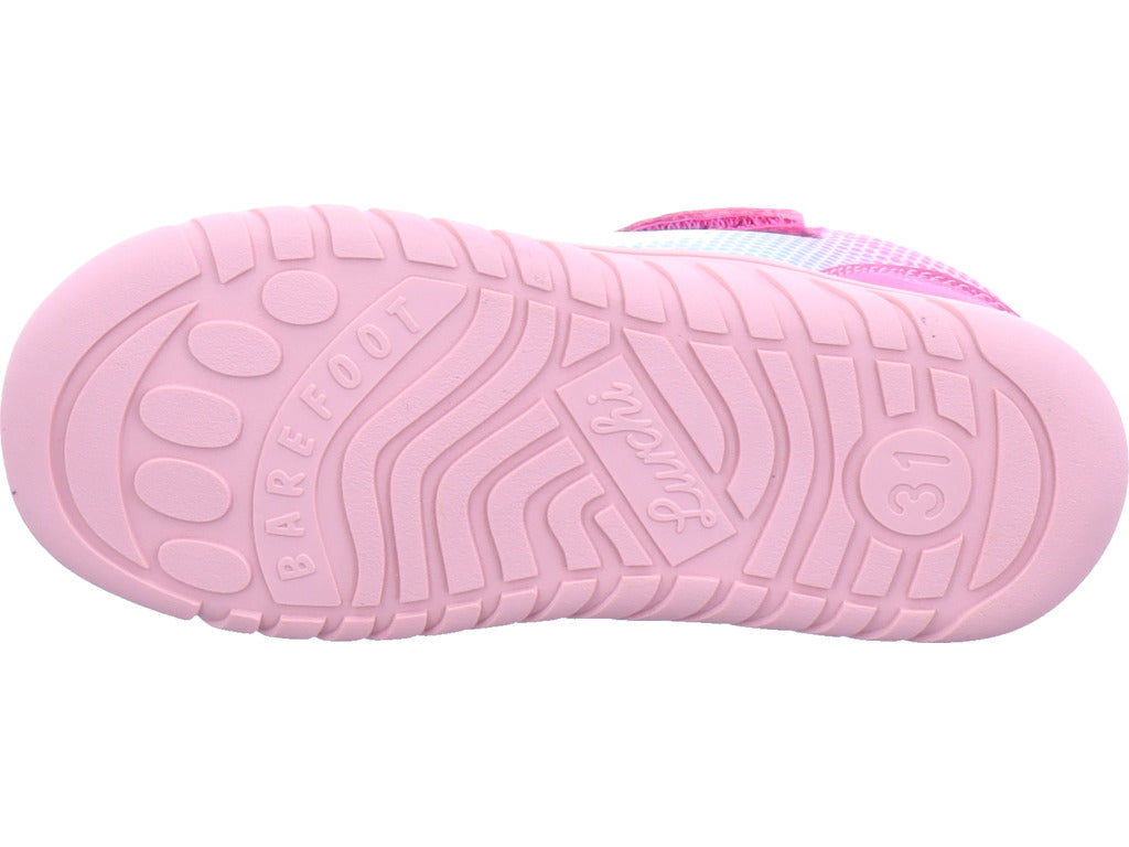 Lurchi Girls' Barefoot-Feel Low-Top Shoe in Pink