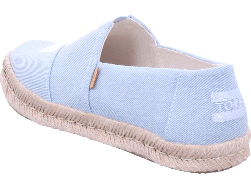 Dámské nazouváky TOMS Alpargata Rope 2.0 modré