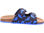 Indigo  Pantolette Bio Kinder in blau