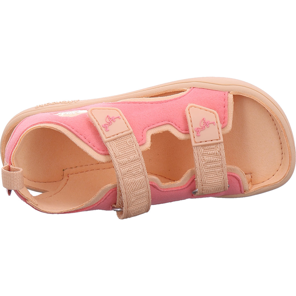 Affenzahn Girls' Sandals Vegan Airy Flamingo in rose