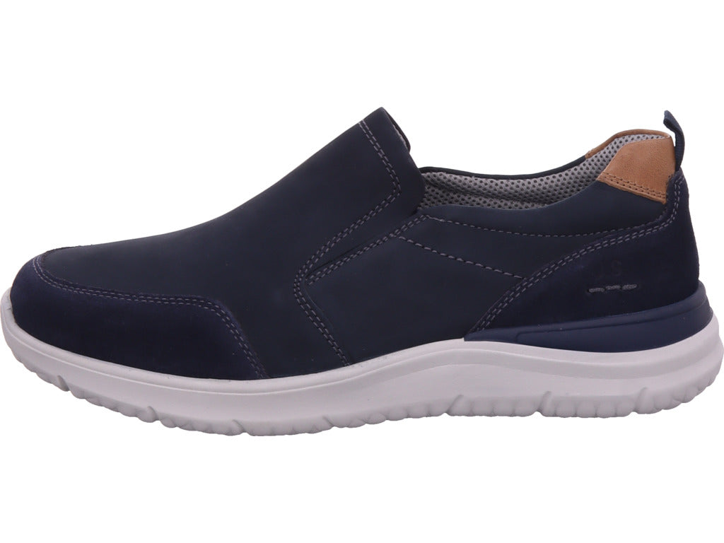 Josef Seibel Herren Slipper Wales 04 in dunkel-blau