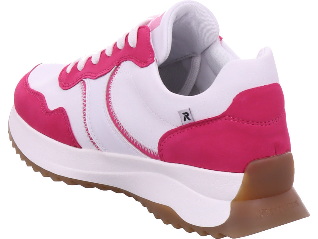 Rieker Damen Sneaker Fsk Damen Halbschuhe in pink