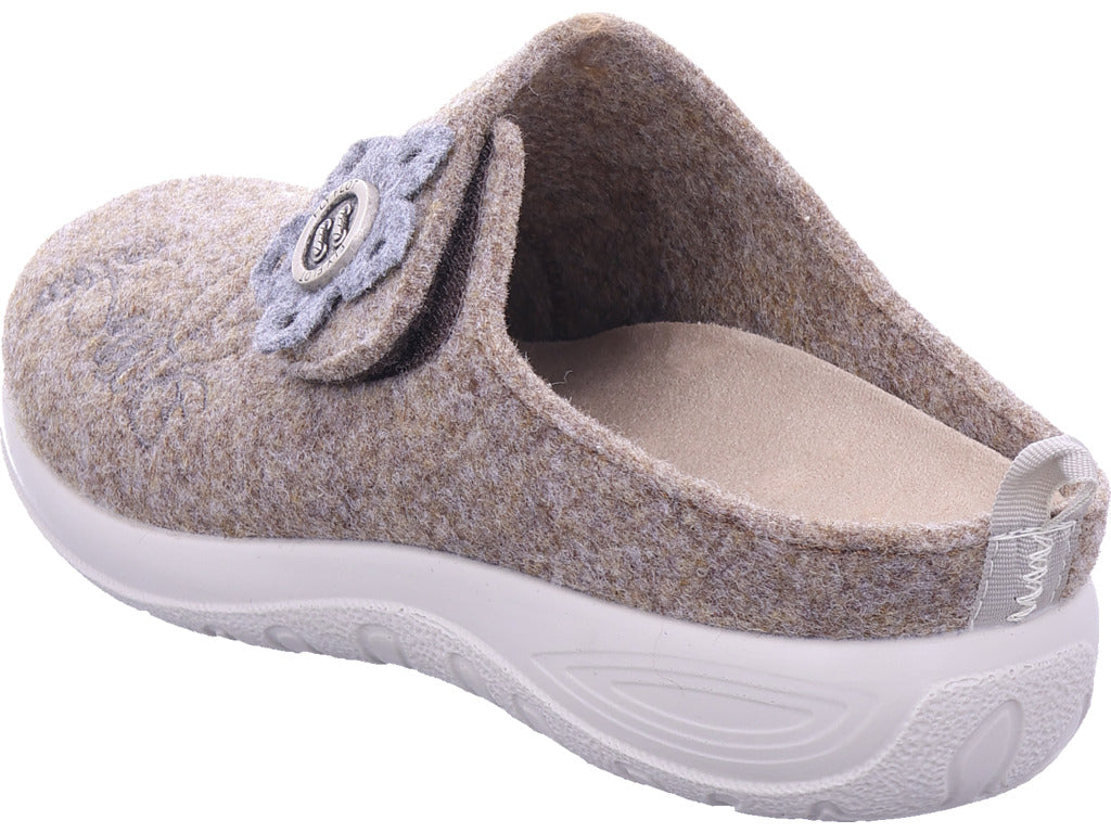 Fly Flot Damen Hausschuh  in beige