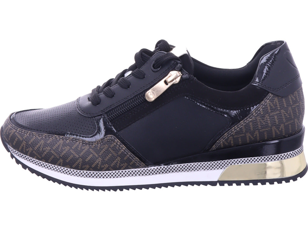 Marco Tozzi Damen Sneaker  in schwarz