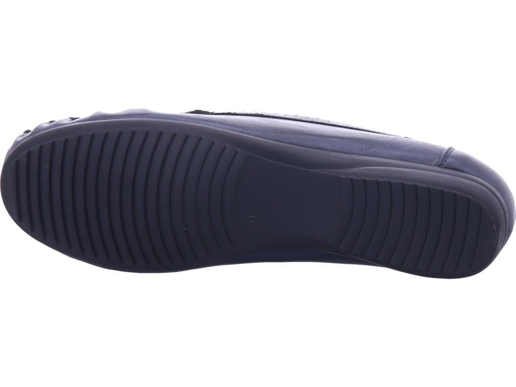 Shoe-world Damen Ballerina  in blau