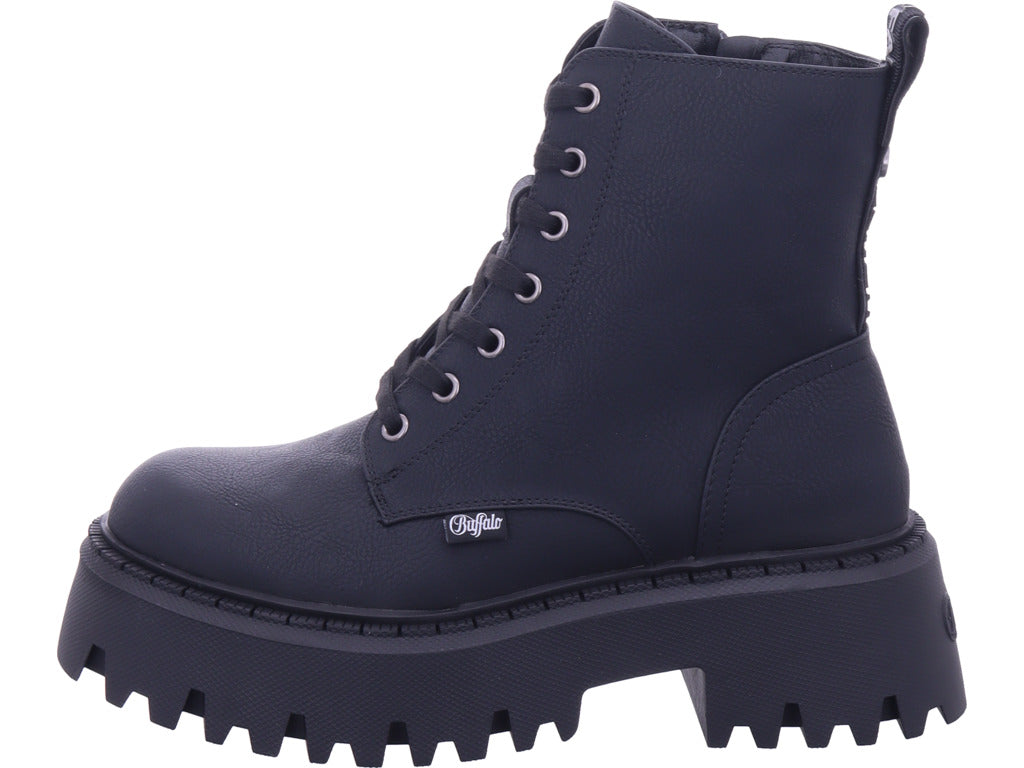 Buffalo Damen Stiefelette  in schwarz