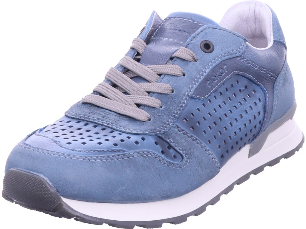 Rieker men's low shoes Fsk men's low shoes in blue