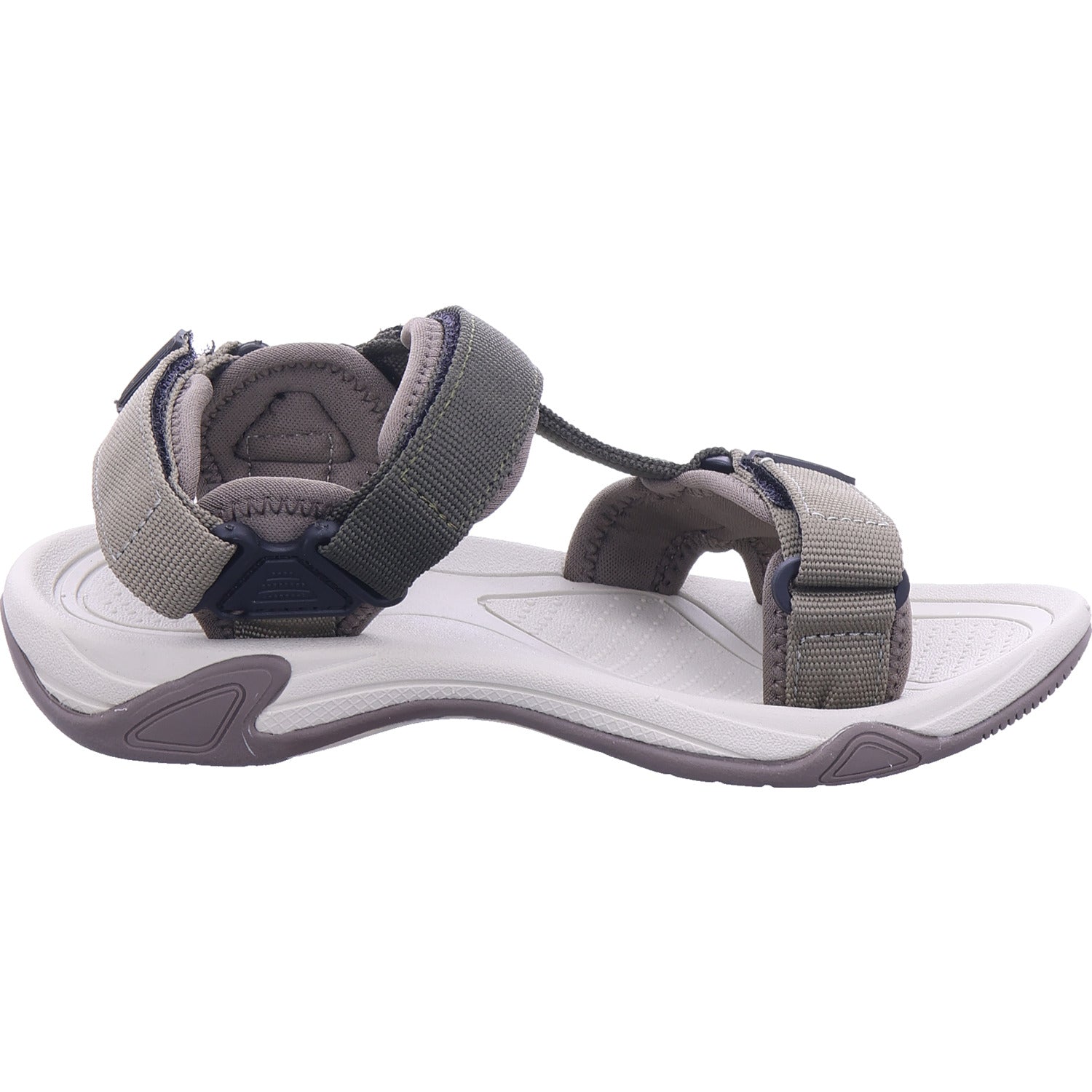 CMP Dívčí sandály Kids Hamal Hiking v zelené barvě