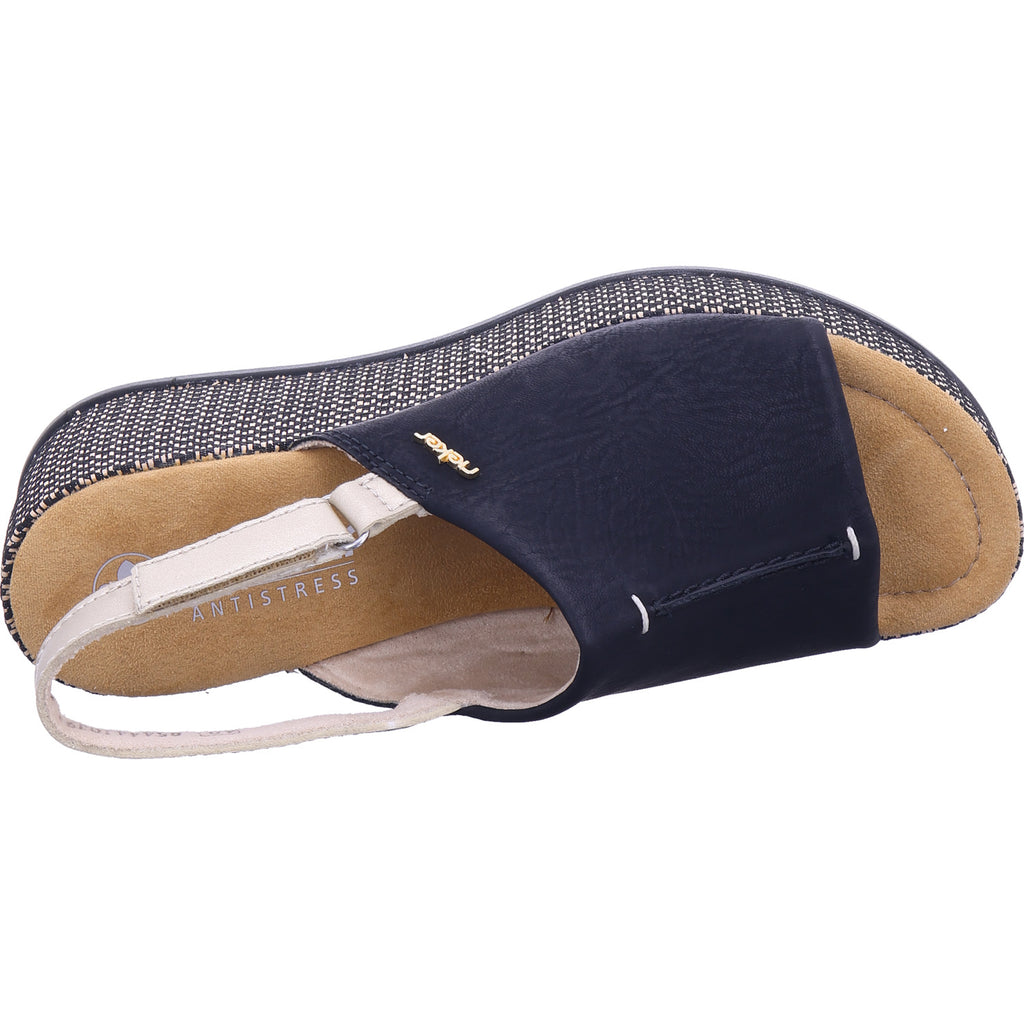 Rieker Women's Sandal in black