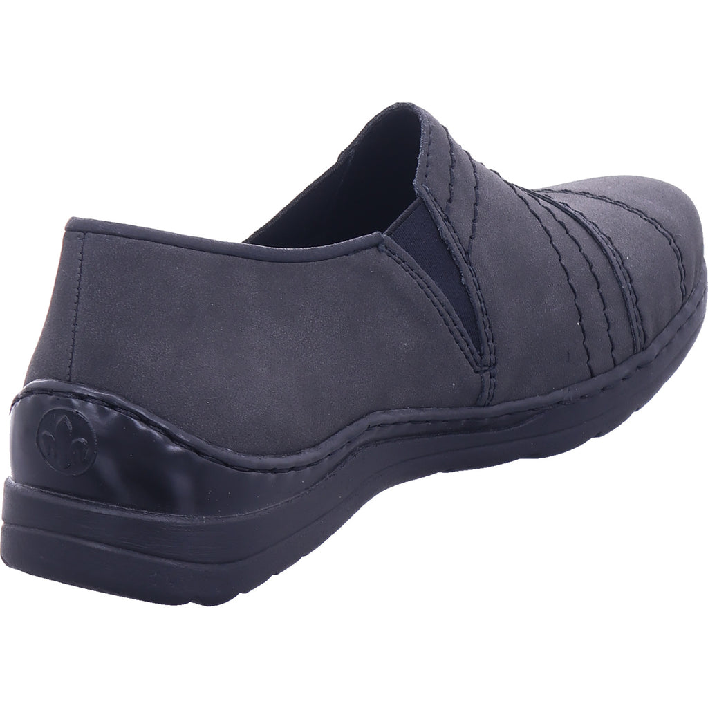 Rieker Damen Slipper  in grau