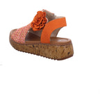 Rieker Damen Sandale  in orange