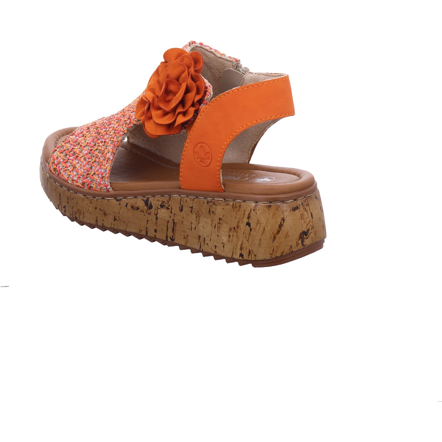 Rieker Women's Sandal in Orange