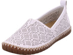 Rieker Damen Slipper Fsk Damen Halbschuhe in weiß