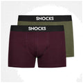 Pánské boxerky Snocks s logem v jiných stylech