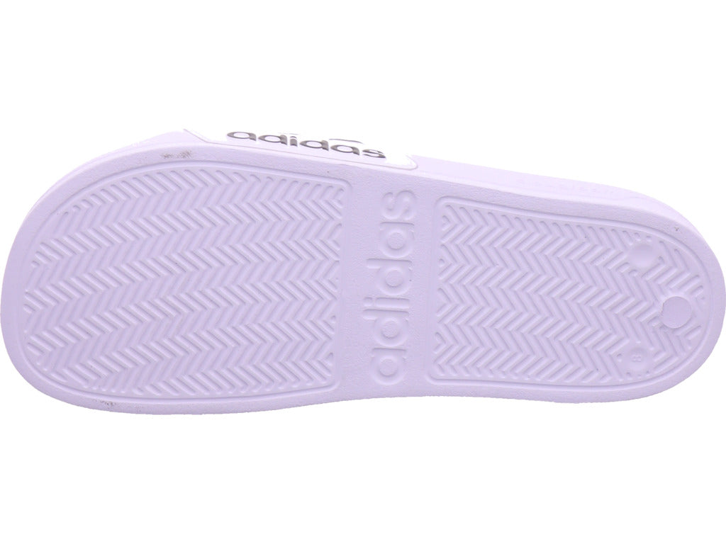 Adidas Unisex - Dospělí pantofle do vody v bílé