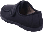 Varomed Damen Hausschuh  in schwarz
