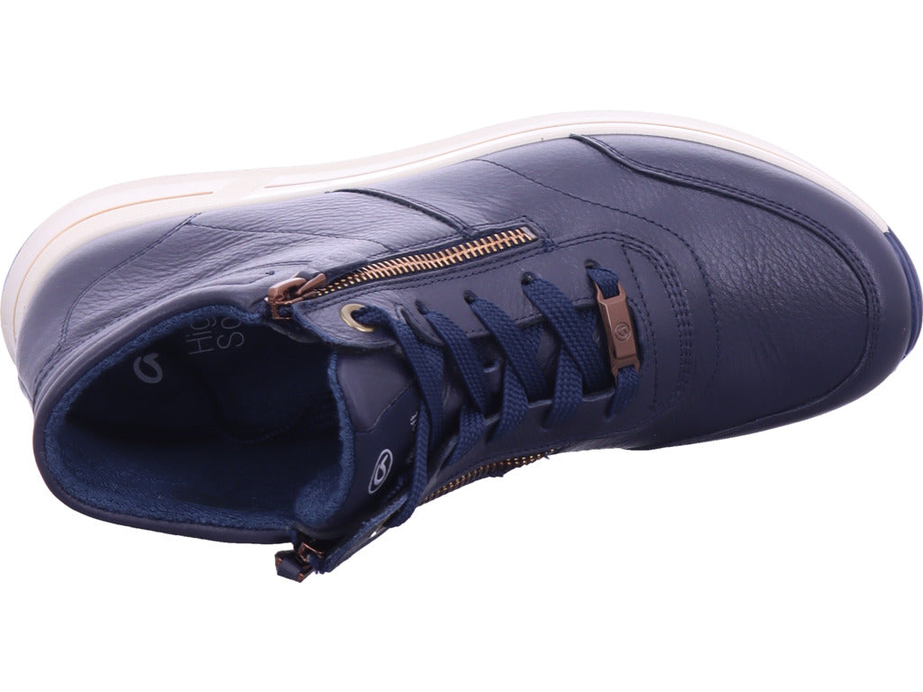 Ara Damen Stiefelette Osaka in blau