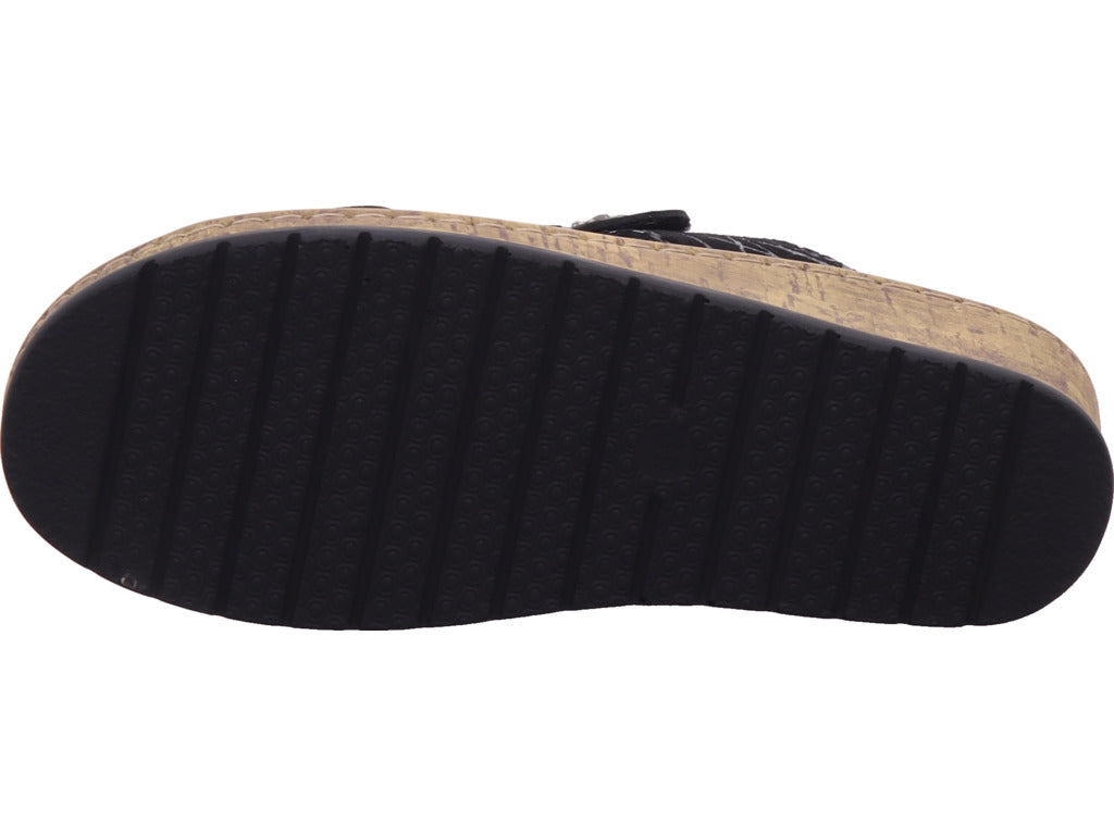 Portina Damen Pantolette  in schwarz