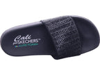 SKECHERS Damen Pantolette  in schwarz