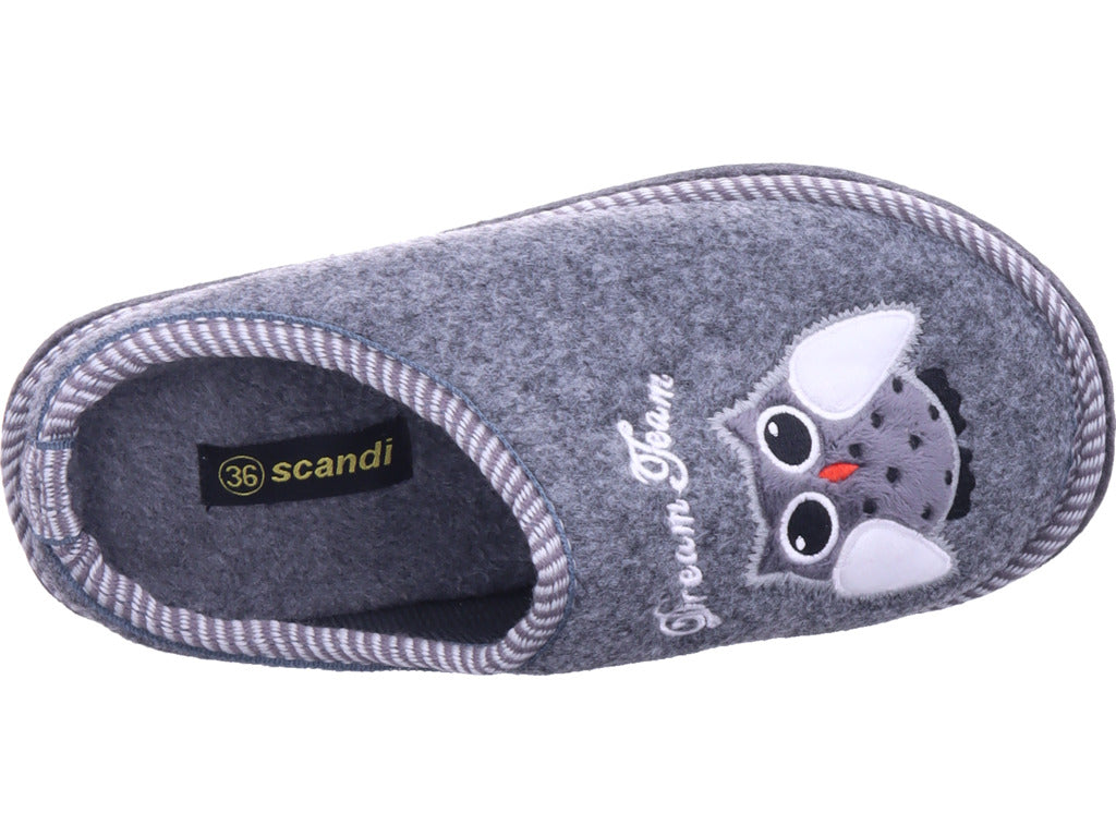 Becker Damen Slipper Bordo/Grey in sonstige