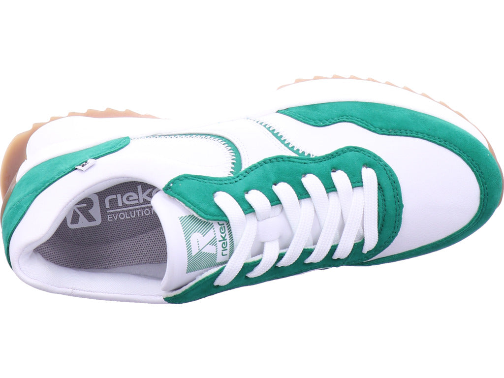 Rieker Damen  Fsk Damen Halbschuhe in grün