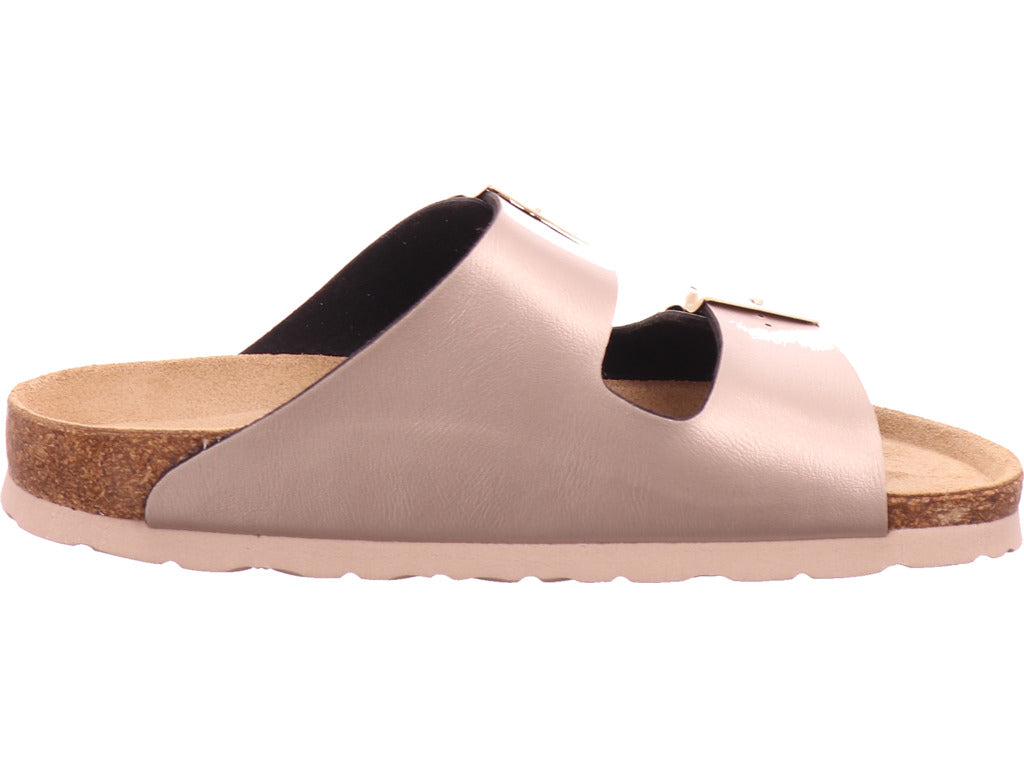 Dámské pantofle Rohde ve zlaté barvě