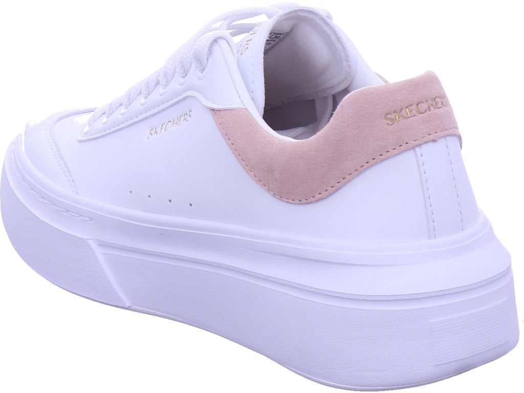 SKECHERS Women's Low-Top Shoe in White