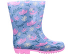Leomil Mädchen Gummistiefel  in blau