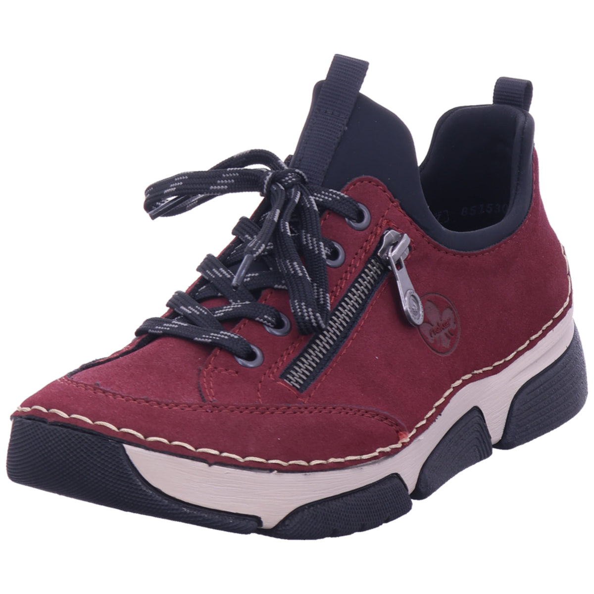 Rieker Damen Sneaker Hwk Damen Halbschuhe in rot