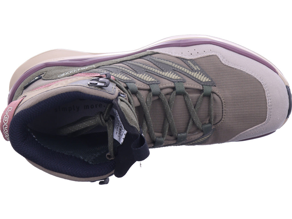 Lowa Women's Hiking Boots Maddox Pro GTX Mid Ws in Beige