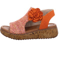 Rieker Damen Sandale  in orange