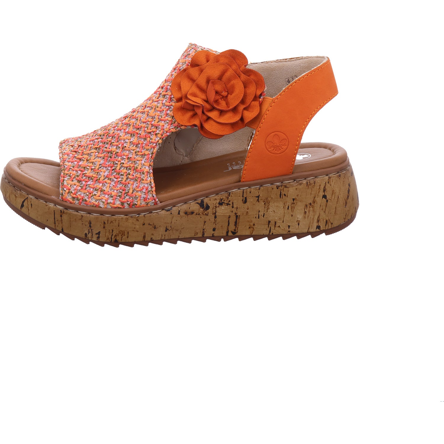 Rieker Women's Sandal in Orange