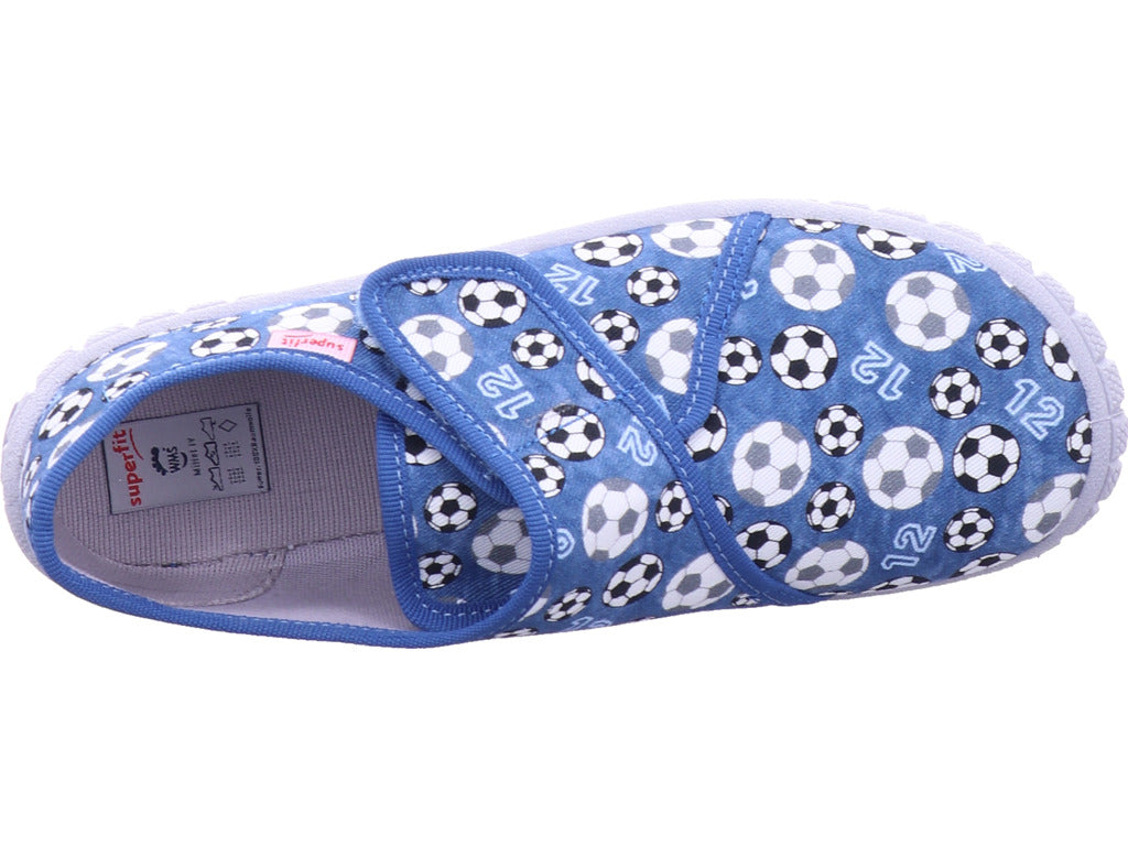 Superfit Chlapecké bačkory Bačkory Textil \ Bill v modré barvě