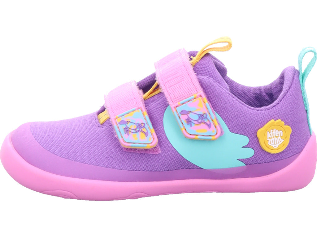 Affenzahn Girls' Barefoot Shoes Creative Toucan in Pink