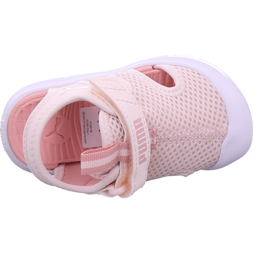 Puma Girls' Swim Sandal in pink