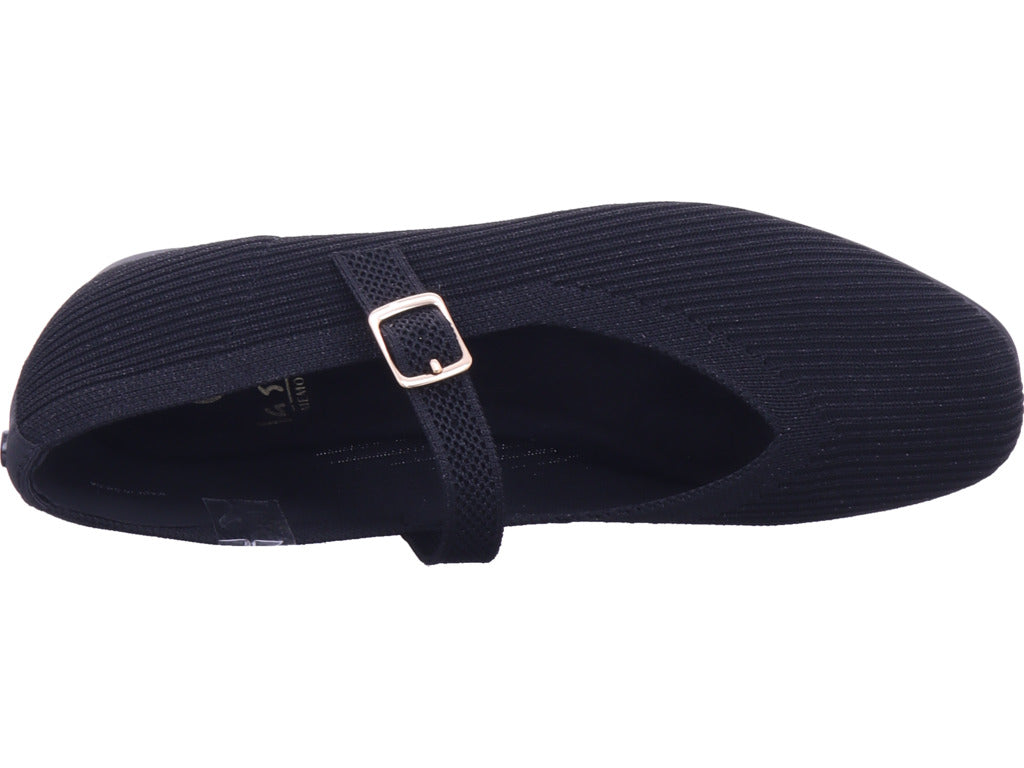 La Strada Damen Ballerina  in schwarz