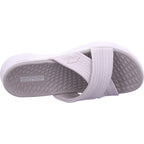 SKECHERS Dámská pantofle Go Walk Flex v šedé barvě