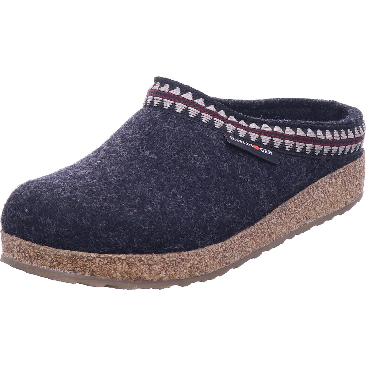 Haflinger Unisex – Dospělí Bačkory v šedé barvě