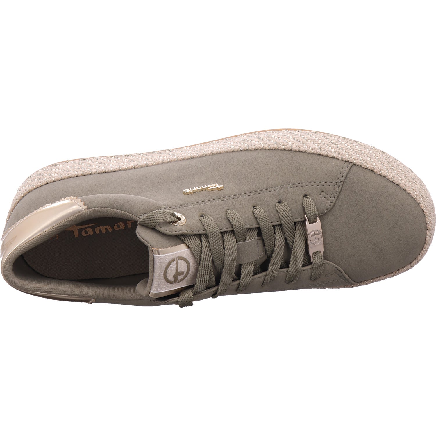 Tamaris women's sneakers in beige