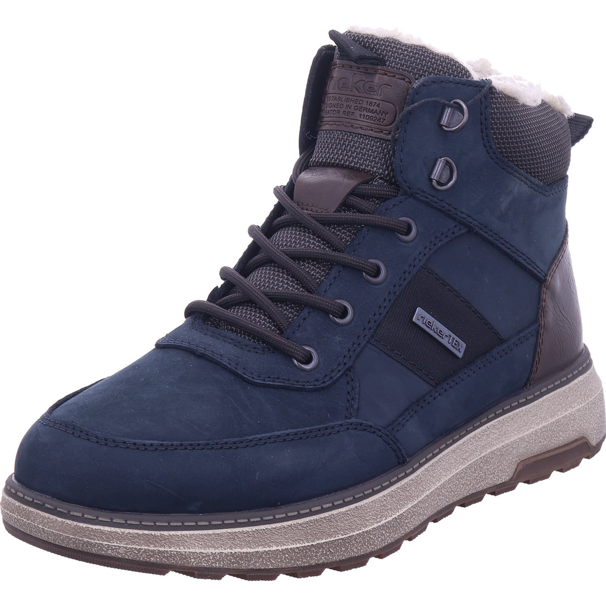 Rieker Herren Winterstiefel  in blau