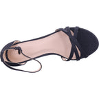 s.Oliver Damen Sandalette  in schwarz