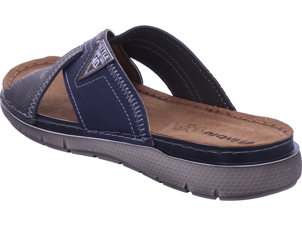Inblu Herren Pantoffel  in grau