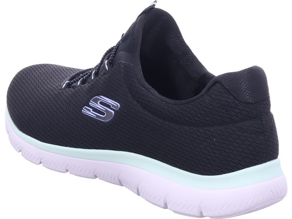 SKECHERS Damen Slipper  in schwarz