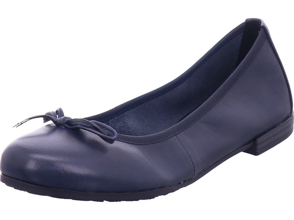 Marco Tozzi Damen Ballerina Woms Ballerina in blau