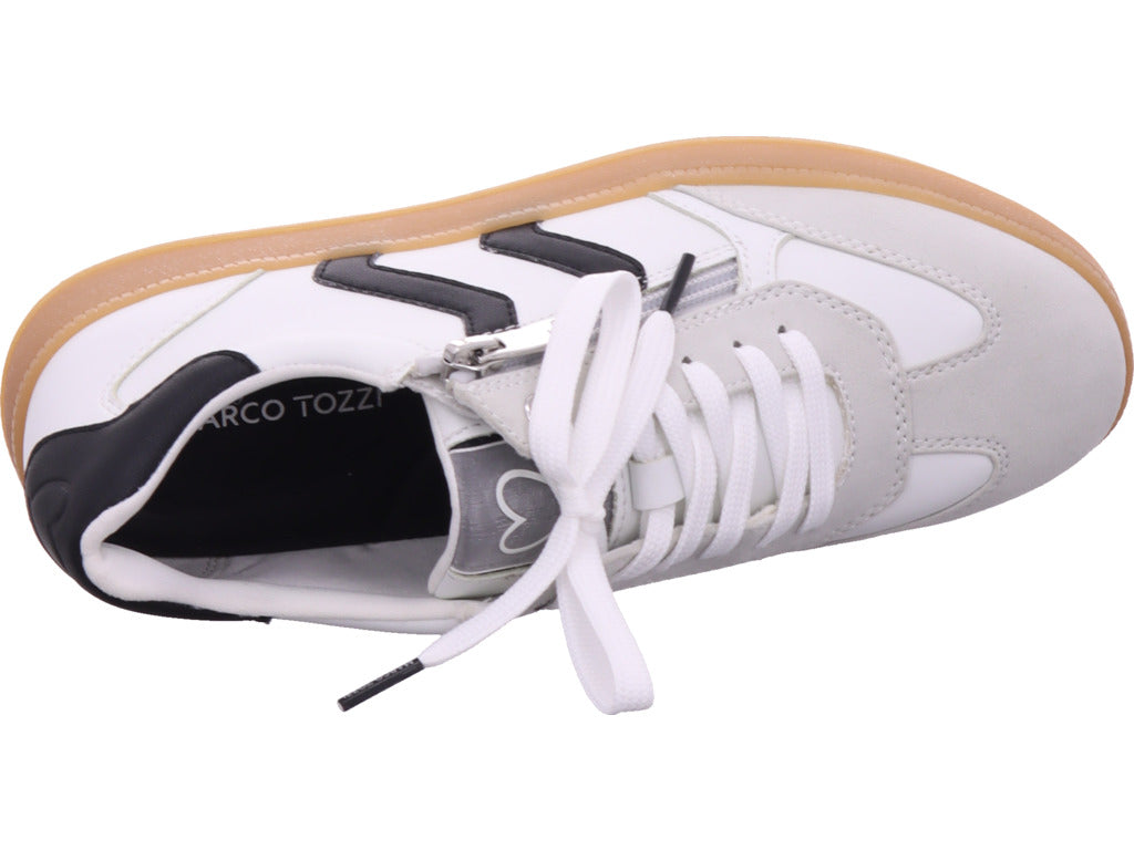 Marco Tozzi women's sneakers in white